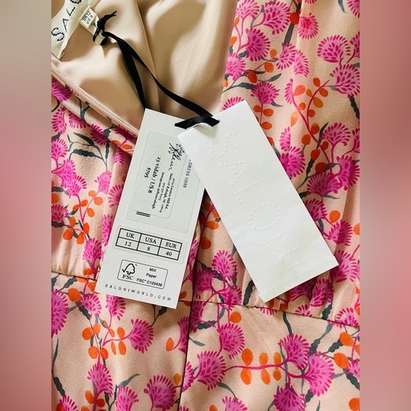 NWT Saloni Vida B Dress - Picture 11 of 11